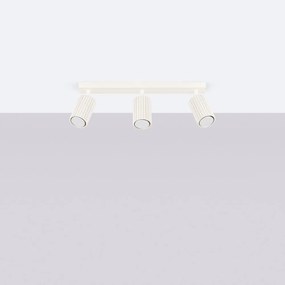 Faretto color crema 6,5x45 cm Gleam – Sollux