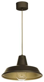 Lampadario a sospensione con filo CLASS 1xE27/15W/230V ottone