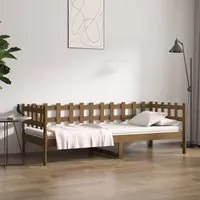 Dormeuse Miele 90x190 cm in Legno Massello di Pino 820764