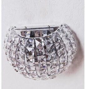 Azzardo AZ2520 - Applique di cristallo SOPHIA 2xG9/40W/230V