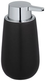 Dosatore di sapone in ceramica nera Badi - Wenko