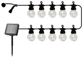 Catena luminosa 10 lampadine lunghezza 300 cm Lucas Clear - Sirius