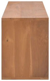 Mobile porta tv 110x30x40 cm in legno massello di mango