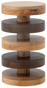 Tavolino rotondo in mango massiccio ø 25 cm Franka – Bloomingville