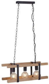 Leuchten Direkt 15683-79 - Lampadario a sospensione con catena EDITH 3xE27/60W/230V