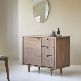Tikamoon - Mobile contenitore in legno di noce 95 Jonàk