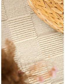 Passatoia color crema in lana tessuta a mano 80x200 cm Scala – Villeroy&amp;Boch