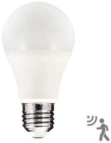 Lampadina LED con sensore di movimento e crepuscolare A60 E27/8W/230V 3000K