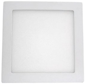Plafoniera Faretto Led Da Soffitto Muro Parete Quadrata 24W Bianco Caldo 300X300mm