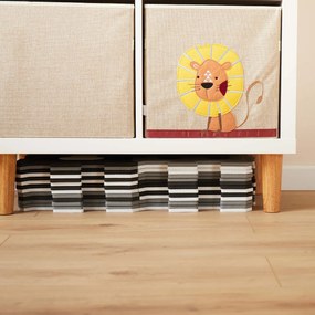 Bieco - Tappeto da gioco in schiuma con alfabeto - puzzle black & white - 26 pz