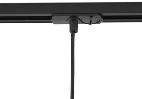 Lampada a sospensione moderna beige con nero per sistema a binario monofase GU10 70mm - Iconic Holt