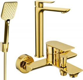 Mexen Alfa R62 set da bagno, dorato - 745713R62-50