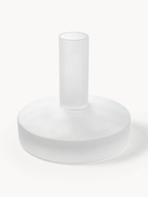 Caraffa in vetro soffiato con scanalatura in rilievo Ripple, 1,1 L