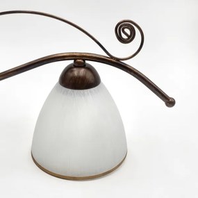 Brilagi - Lampadario a plafone LED ANTICO 3xE27/60W/230V patina di bronzo