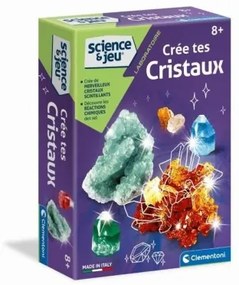 Gioco di Scienza Clementoni Creates Crystals Fluorescente