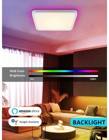 Immax NEO 07168-W40-LED RGB+CCT Lampada dimmerabile 50W/230V Wi-Fi Tuya white+TC