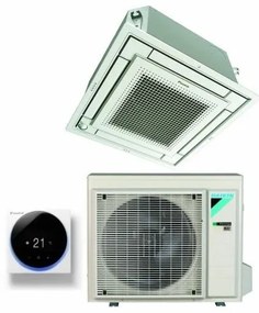 Daikin - Climatizzatore Condizionatore a Cassetta Fully Flat 21000 btu FFA60A9 R-32 Wi-Fi Optional con Griglia Bianca Inclusa Classe a+/a+ - Garanzia