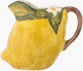 Brocca dipinta a mano Limone