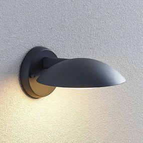 Lindby Applique LED da esterni Maive in grigio scuro