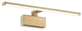 Applique Contemporanea Alma Metallo Ottone Led 12,5W 3000K Luce Calda