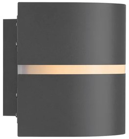 Nordlux - Applique da esterno SIBELIS 1xE27/10W/230V IP44 antracite