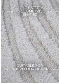 Tappeto color crema 160x235 cm Pigment Cream White - Elle Decoration
