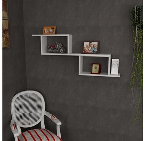 Mensola da parete SELENE 45x101,4 cm bianca