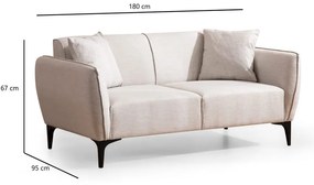 Divano bianco - Belissimo - Balcab Home