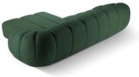 Divano angolare verde (con penisola a destra) Diana – Micadoni