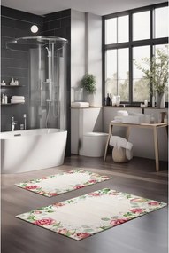 Set di tappetini per il bagno 2 pz 60x100 cm – Foutastic