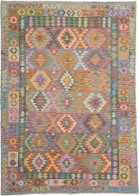 Kilim Tappeto orientale 180x250 (Afghanistan) Annodato A Mano