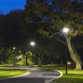 Lampada stradale solare LED con sensore LED/7,5W/3,2V IP65 4000K + +TC