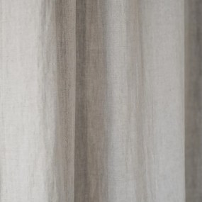 Tenda di lino beige con passanti Night Time, 275 x 140 cm Natural - Linen Tales