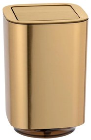 WENKO 24163100 - Pattumiera AURON 17x25,5 cm dorata