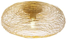 Plafoniera design oro ovale - Sarella