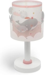 Dalber 61171S - Lampada per bambini WHALE DREAMS 1xE14/8W/230V rosa