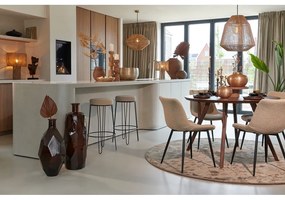 Statuetta in metallo Face - Light &amp; Living