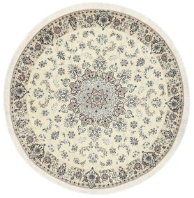Nain Tappeto persiano 130 x 130 (Iran) Annodato A Mano