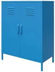 Armadietto in metallo blu , 80 x 102 cm Cache - Novogratz