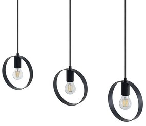 Lindby - Shaima 3 Lampada a sospensione Black Lindby