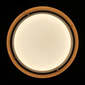 Plafoniera LED TULUZA LED/18W/230V diametro 32 cm marrone