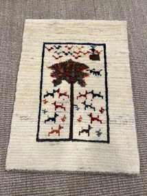 Gabbeh Tappeto 40x60 (Iran) Annodato A Mano