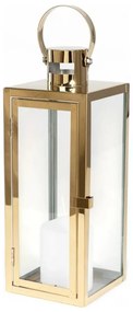 Lanterna decorativa dorata 63 cm