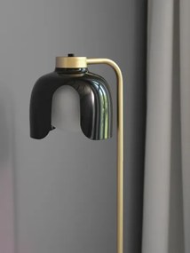 Osram - Lampada da terra DECOR COROLLE 1xE27/15W/230V nero/oro