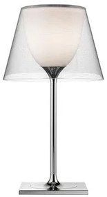 Flos Ktribe Table 1 Lampada Da Tavolo H.56 cm a luce diffusa con diffusore esterno Trasparente