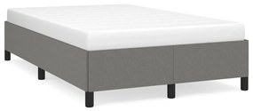 Giroletto Senza Materasso Grigio Scuro 120x190 Cm İn Tessuto /