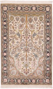Cashmere Silk Tappeto orientale 150x100 (Indian) Annodato A Mano