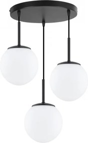 BRILAGI - Lampadario su cavo MILO 3xE27/60W/230V nero