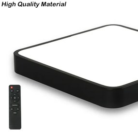 Brilagi - Lampada dimmerabile POOL SQUARE LED/48W/230V 3000-6000K 50x50 cm nera+DO