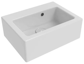 Flaminia ACQUABABY lavabo 38,5x29 da appoggio o sospeso con troppopieno in ceramica bianco